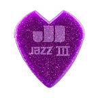 Jim Dunlop JPPKHPS Kirk Hammett Nylon Custom Jazz III Players Pack Purple (6 in Display Bag)