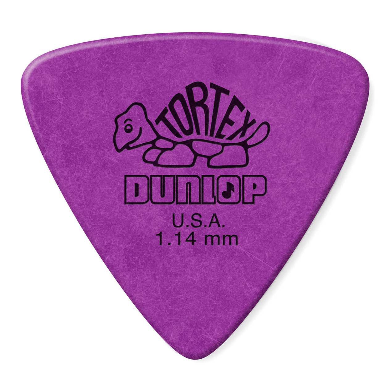 Jim Dunlop JPT214 Tortex Triangle Players Pack (12 in a Display Bag) - 1.14 mm