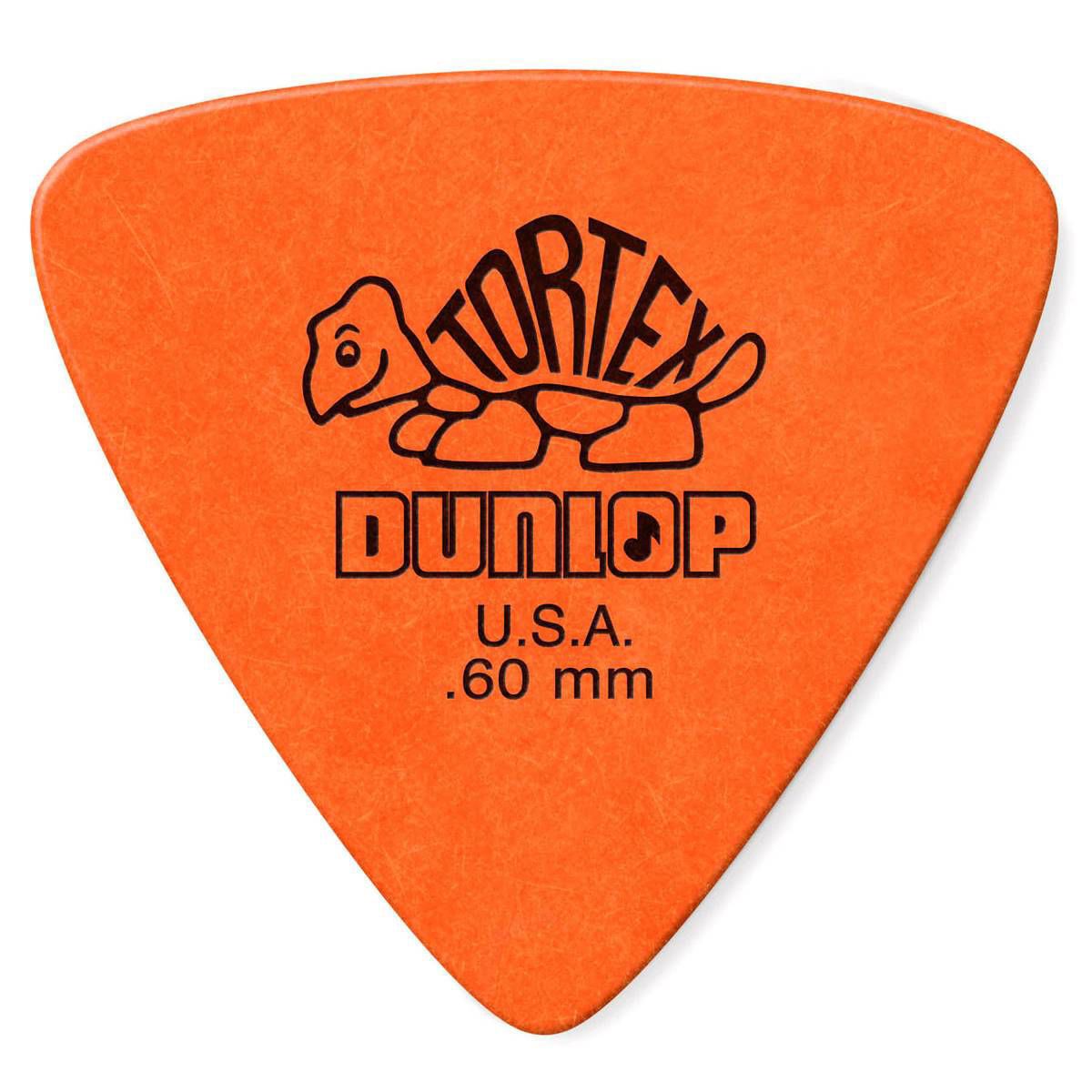 Jim Dunlop JPT260 Tortex Triangle Players Pack (6 in a Display Bag) - .60mm