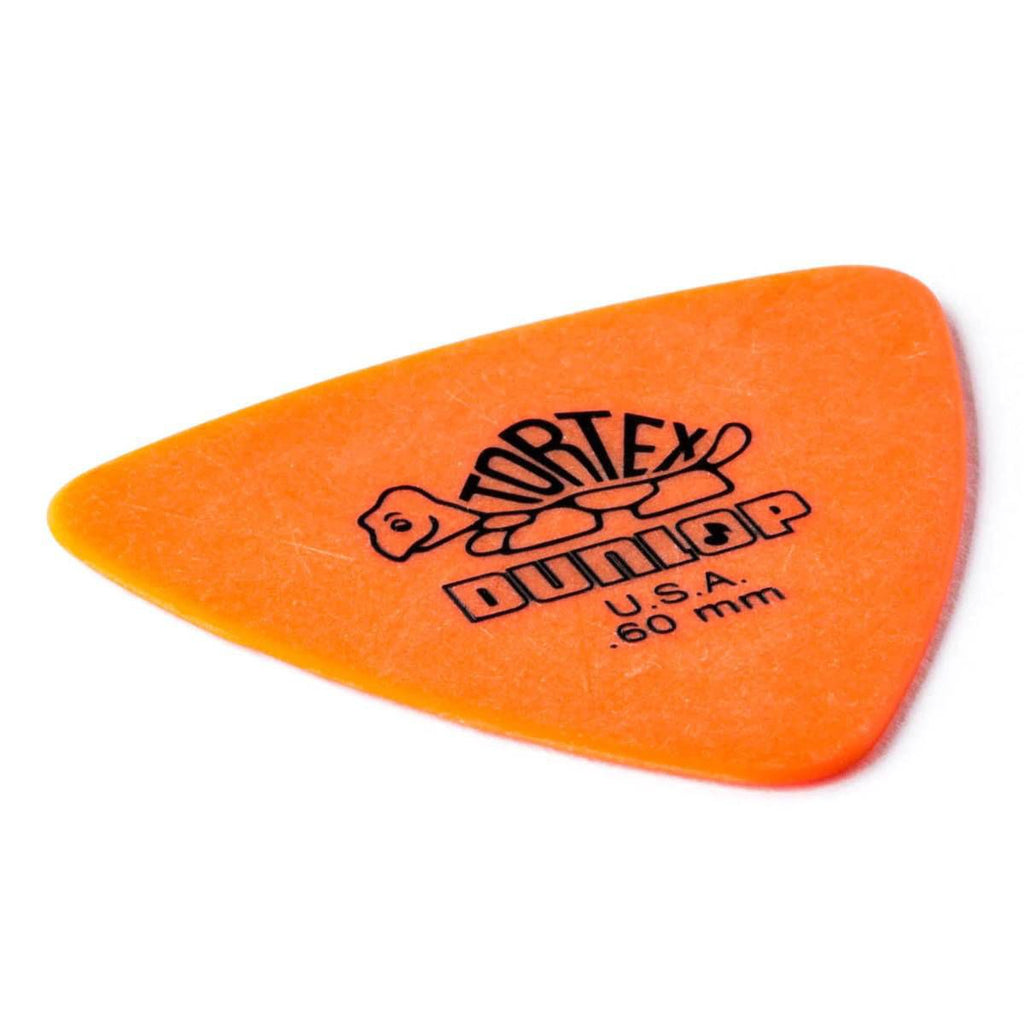 Jim Dunlop JPT260 Tortex Triangle Players Pack (6 in a Display Bag) - .60mm