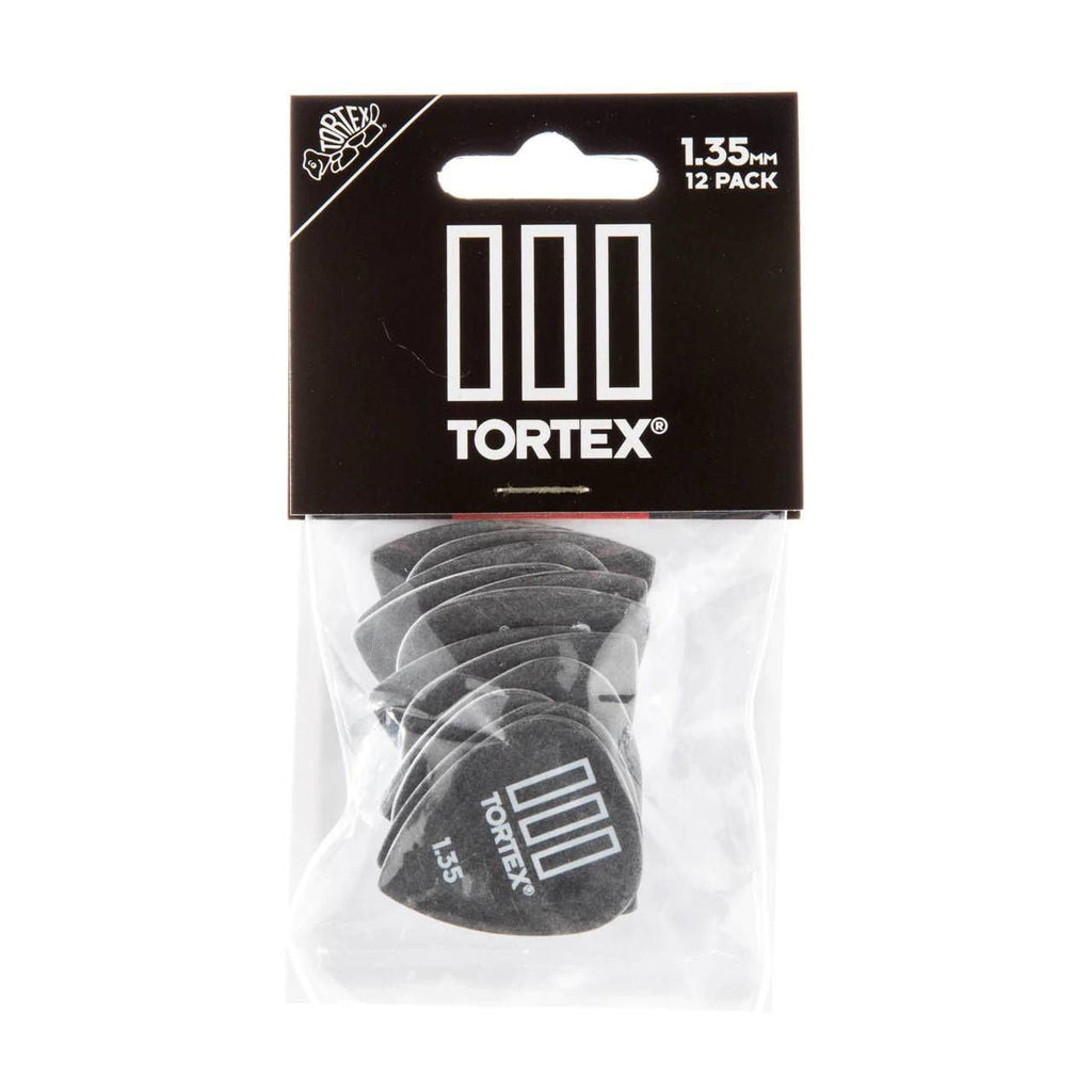 Jim Dunlop JPT313 Tortex T3 1.35mm Players Pack Guitar Pick (12 in a pack)