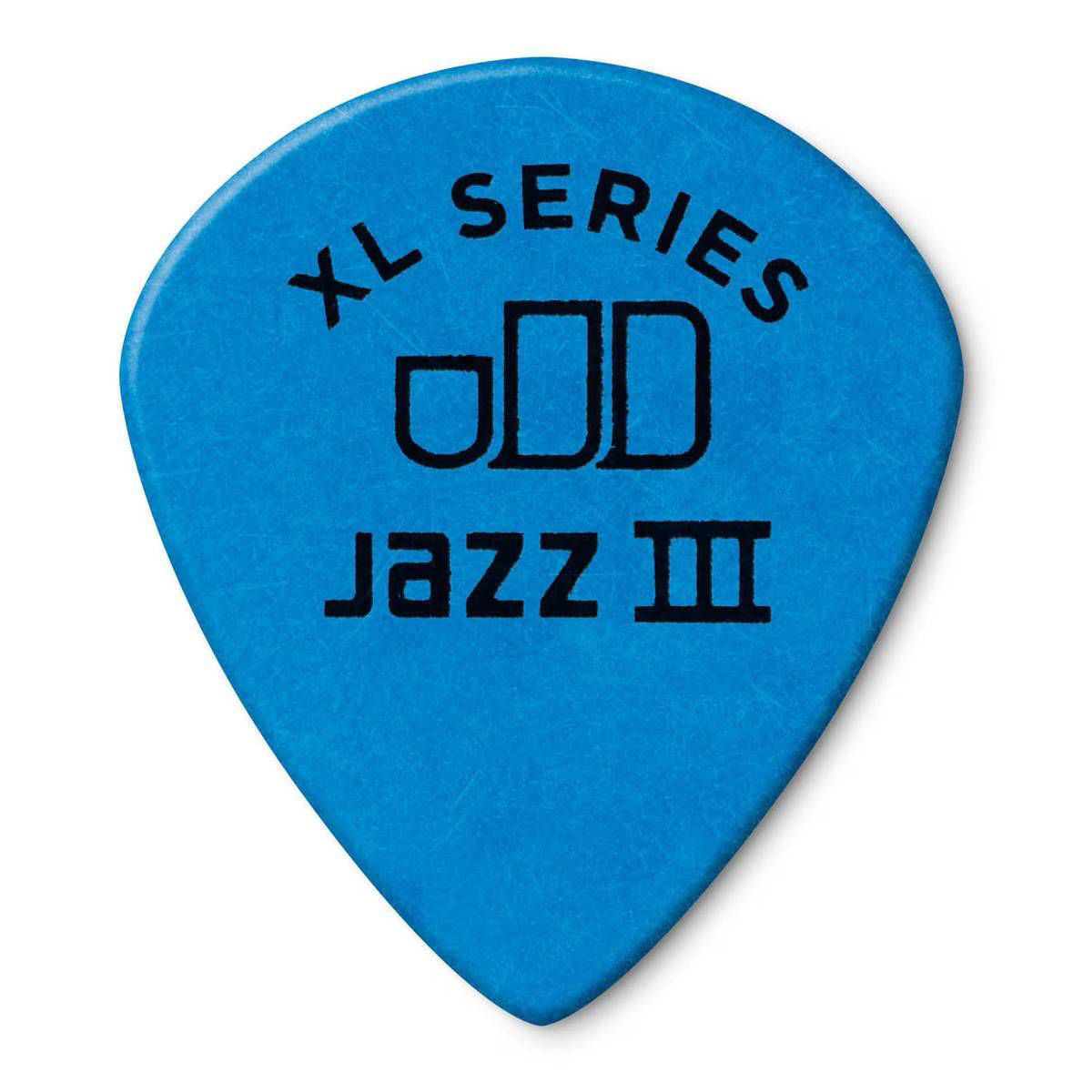 Jim Dunlop 1.0 mm Tortex Jazz 3 XL Guitar Pick Player Pack - 12 pack