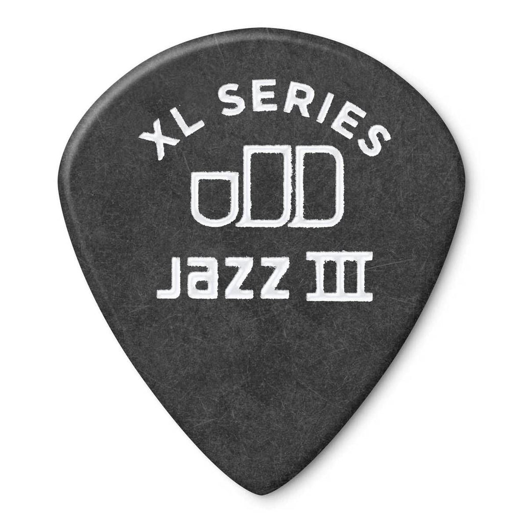 Jim Dunlop 1.35 mm Tortex Jazz 3 XL Guitar Pick Player Pack - 12 pack
