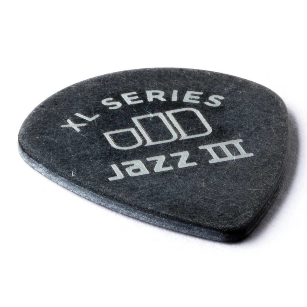 Jim Dunlop 1.35 mm Tortex Jazz 3 XL Guitar Pick Player Pack - 12 pack