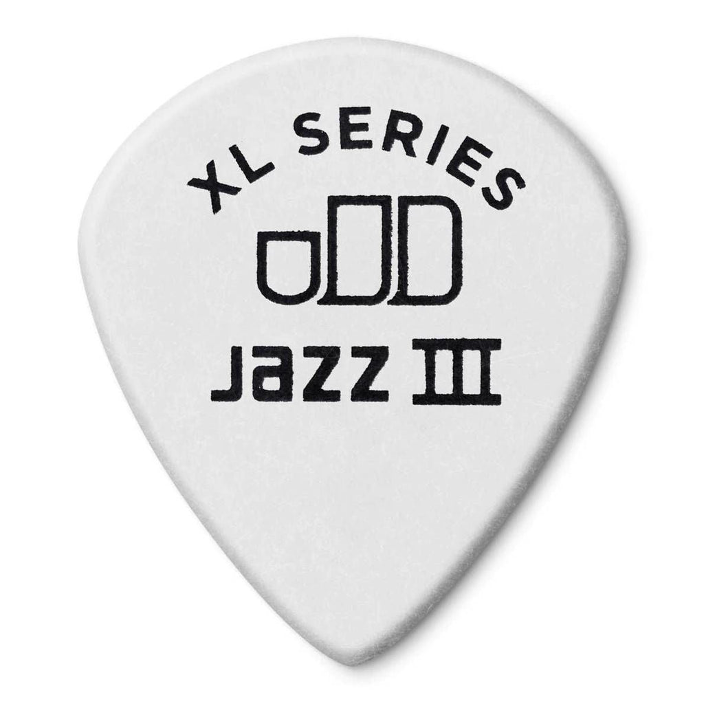 Jim Dunlop 1.50 mm Tortex Jazz 3 XL Guitar Pick Player Pack - 12 pack