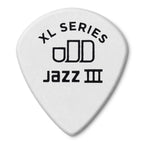 Jim Dunlop 1.50 mm Tortex Jazz 3 XL Guitar Pick Player Pack - 12 pack