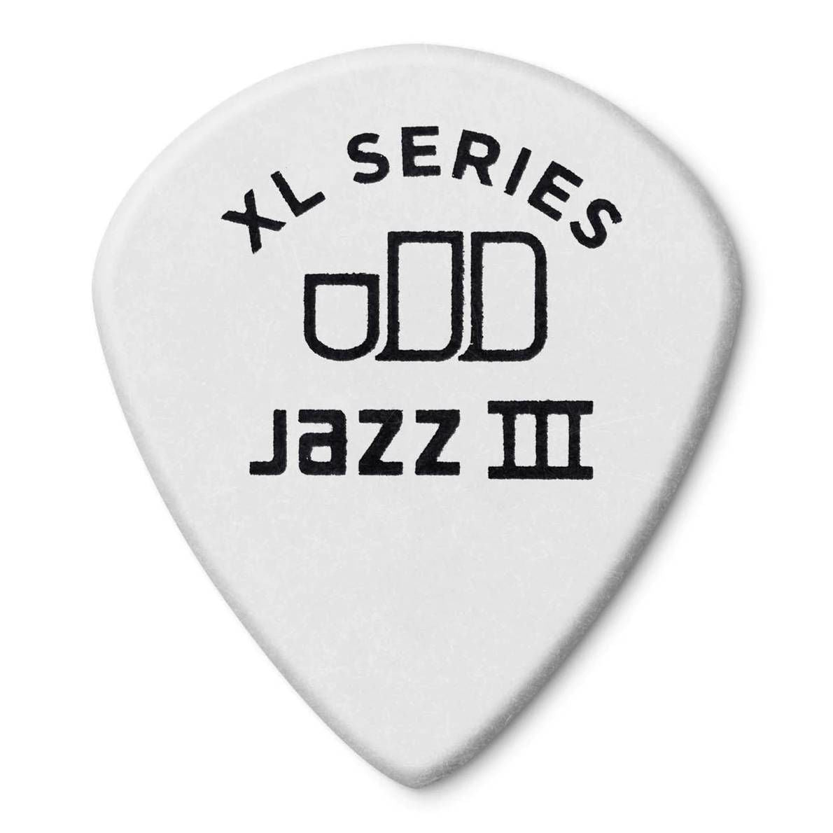 Jim Dunlop 1.50 mm Tortex Jazz 3 XL Guitar Pick Player Pack - 12 pack