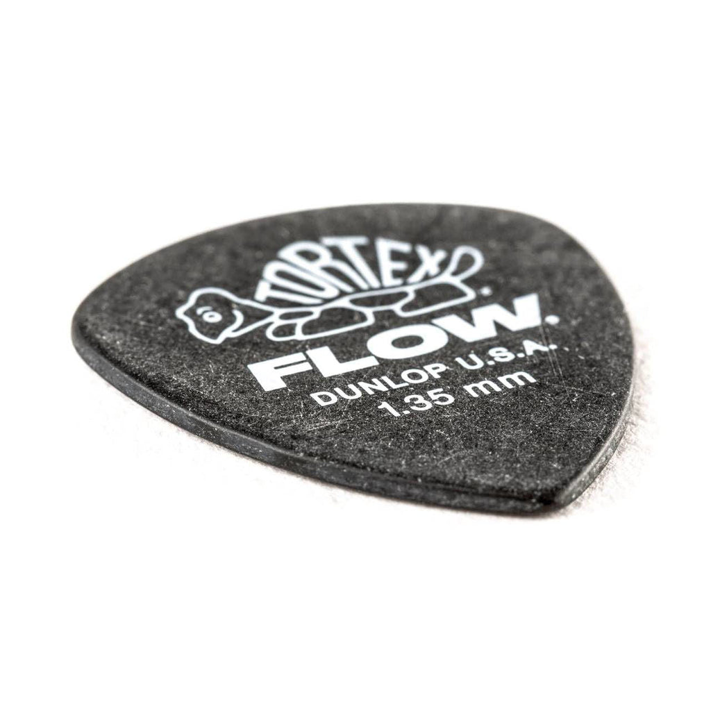 Jim Dunlop 1.35mm Tortex Flow Guitar Pick Player Pack (12 in a pack)