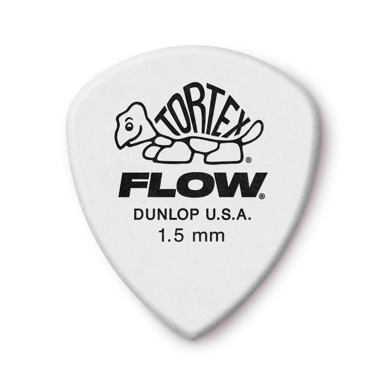 Jim Dunlop 1.5mm Tortex Flow Guitar Pick Player Pack (12 in a pack)