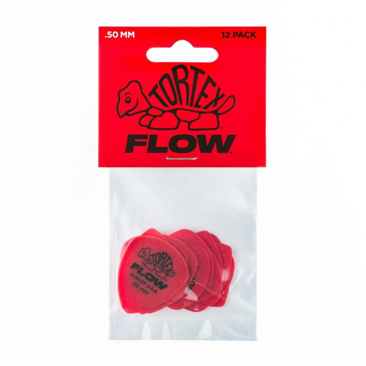 Jim Dunlop .50mm Tortex Flow Guitar Pick Player Pack (12 in a pack)