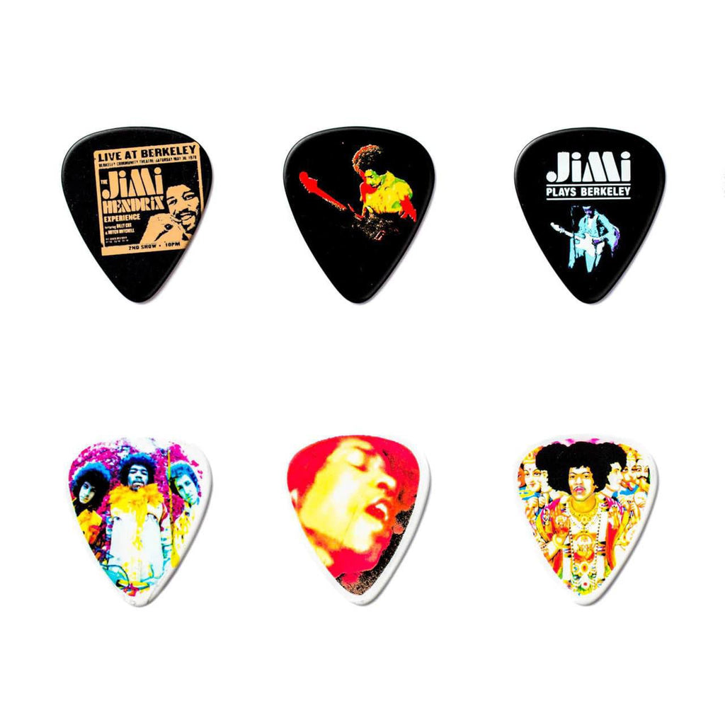 Jim Dunlop JSA34 Jimi Hendrix Electric Ladyland Collector's Guitar Pick Tin