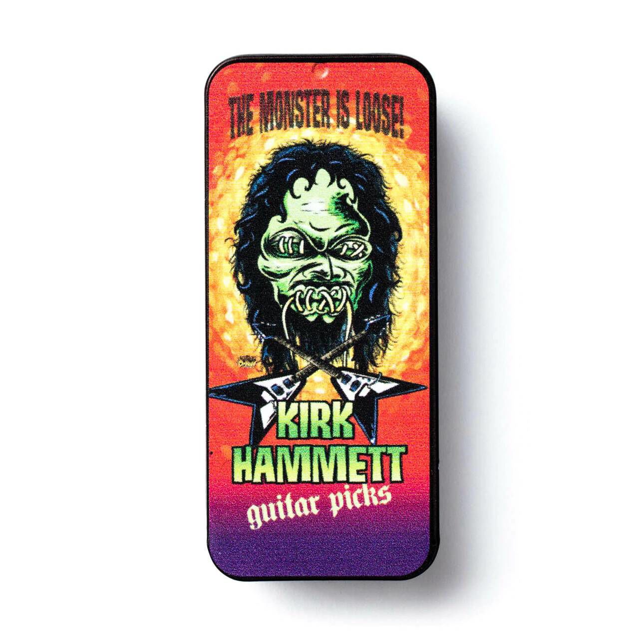 Jim Dunlop JSA85 Kirk Hammett Signature Series Collector's Pick Tin