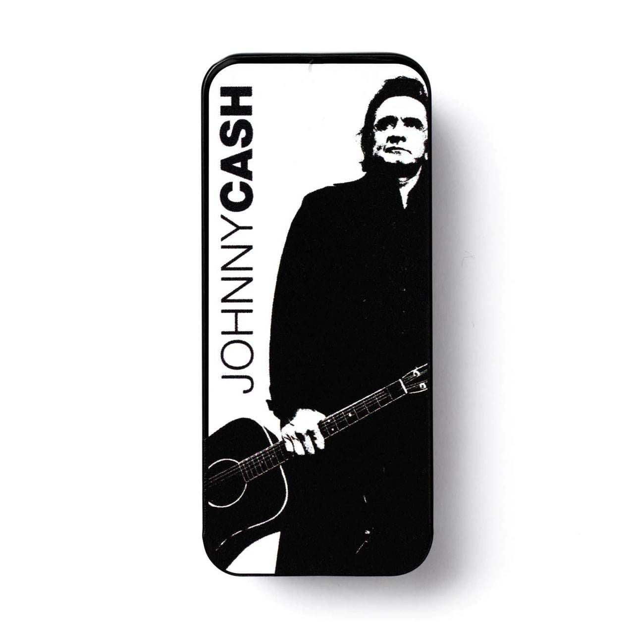 Jim Dunlop JT102 Johnny Cash Legend Collector's Guitar Pick Tin