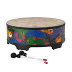 Remo 22-inch Gathering Drum head for drum set, high-quality Remo drum heads with clear surface and durable construction.