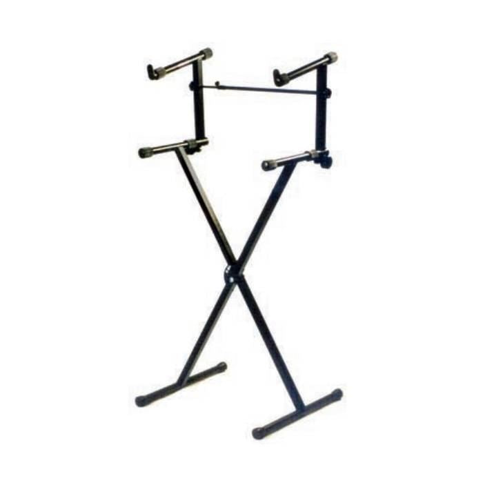 Xtreme KS129 Single Braced Double Tier Keyboard Stand