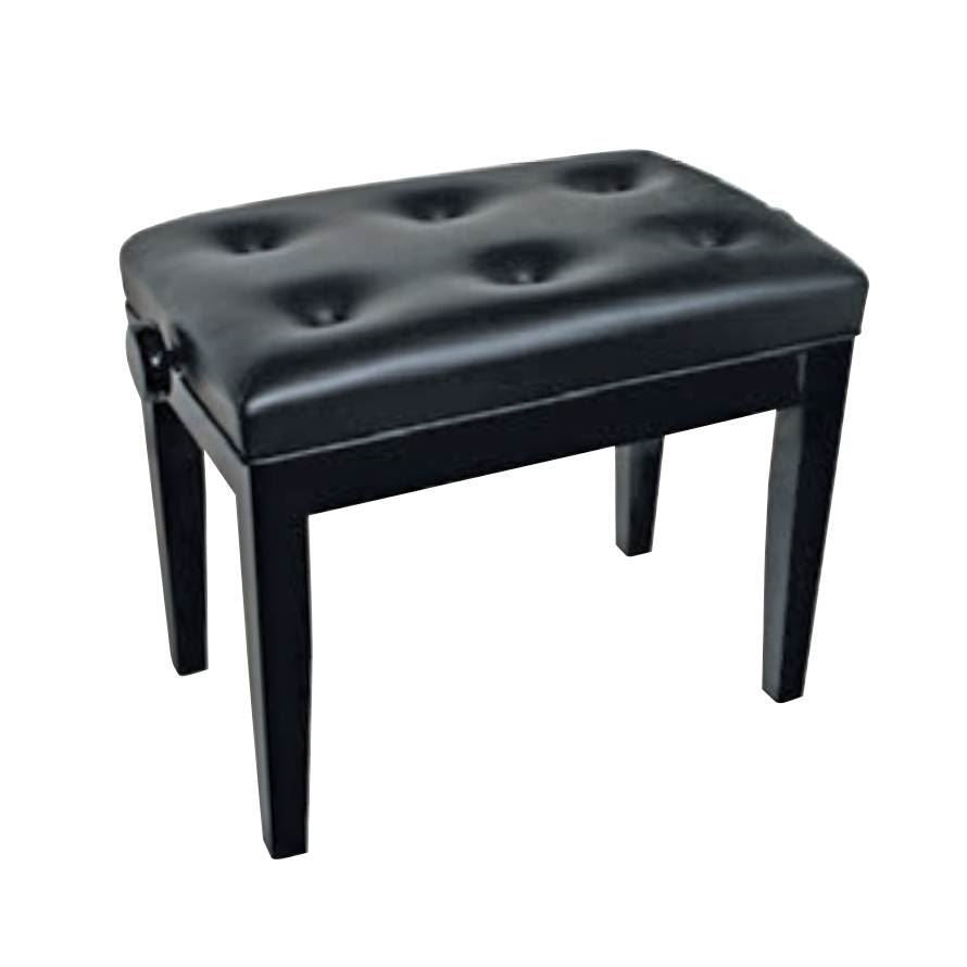 AMS KTW13 Height Adjustable Wooden Bench in Polished Ebony
