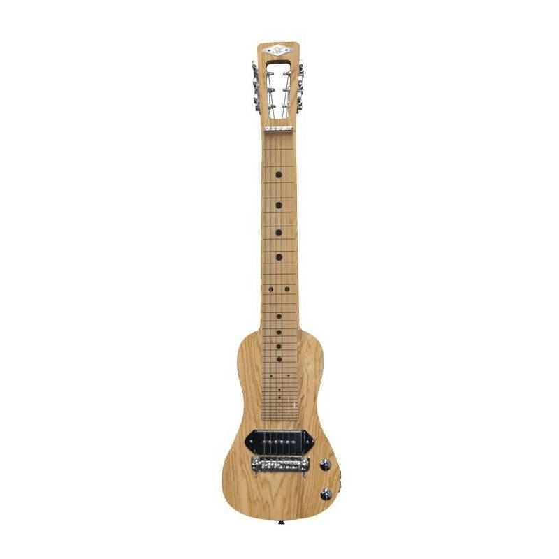 Sx Essex LG22N Ash Series 6 String Lap Steel Guitar - Natural Satin