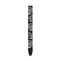 LM LMP4CD 2inch Poly Seatbelt Type Guitar Strap in White Cinco D