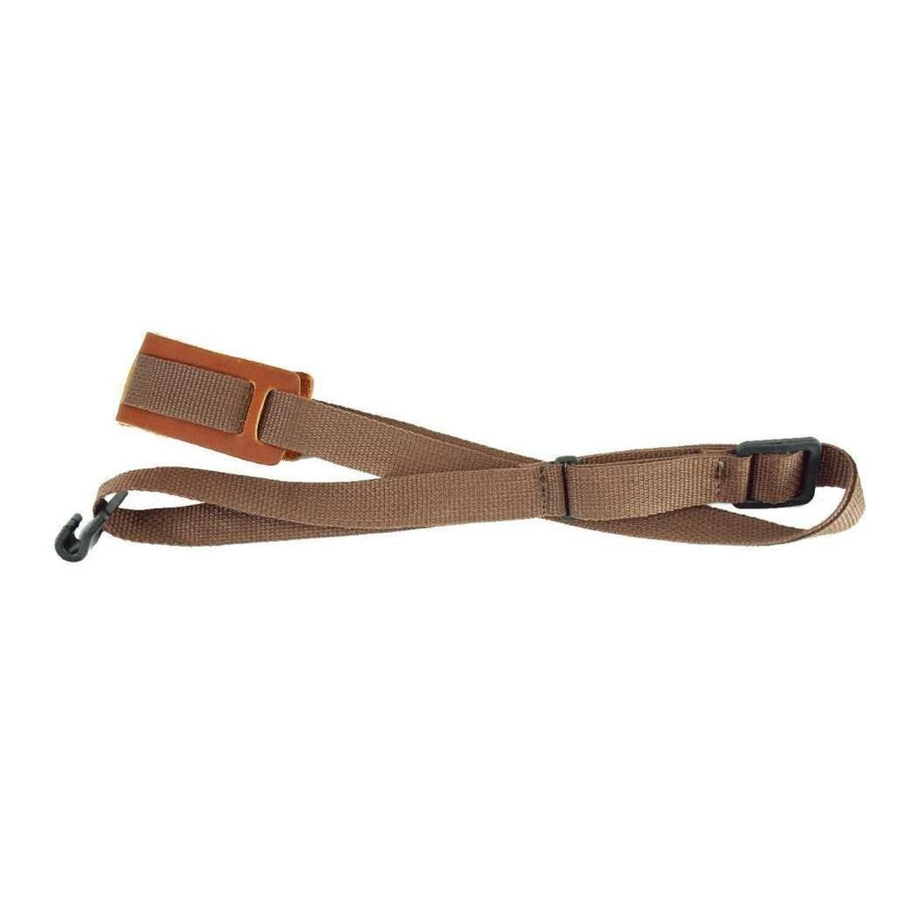 LM LMX241 1in Poly Webbing Ukuele Strap in Brown