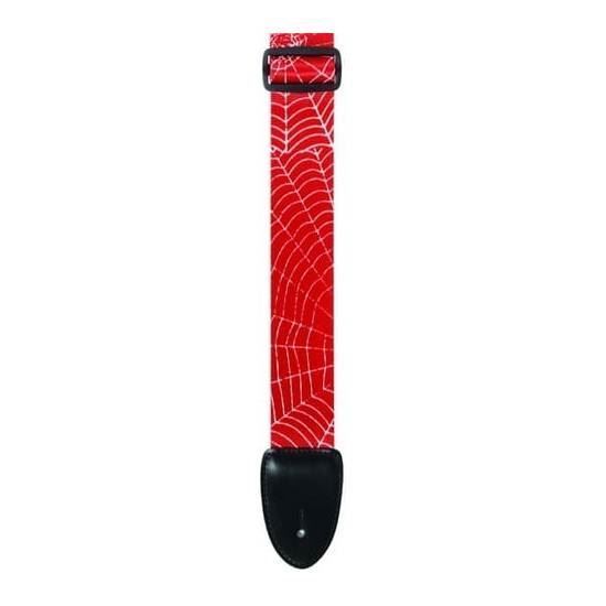 XTR LS054 2 inch Seatbelt Style Red Web Guitar Strap