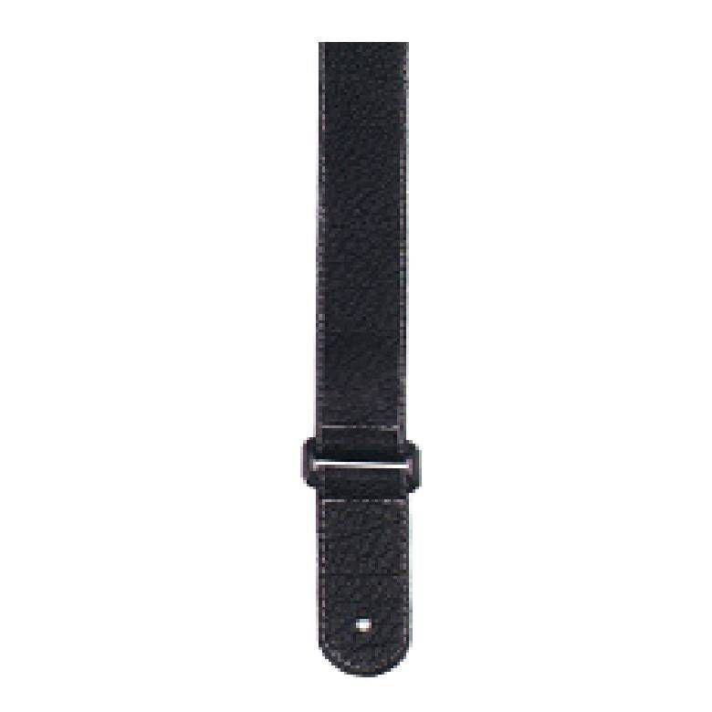 XTR LS301 1 1 / 2in Leather Ukulele Strap in Black