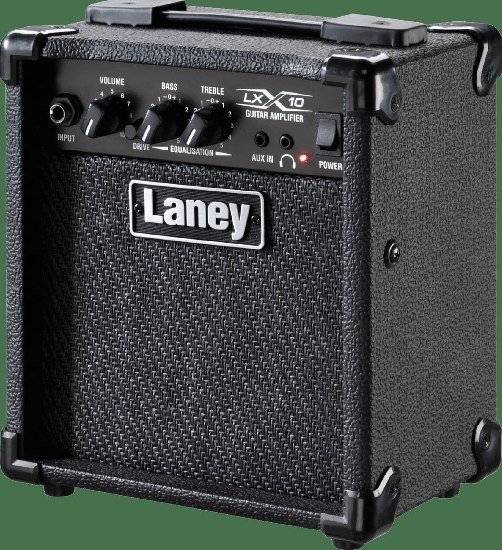 Laney LX10 Guitar Combo Electric Guitar Amplifier with 5in Speaker in Black (10w)