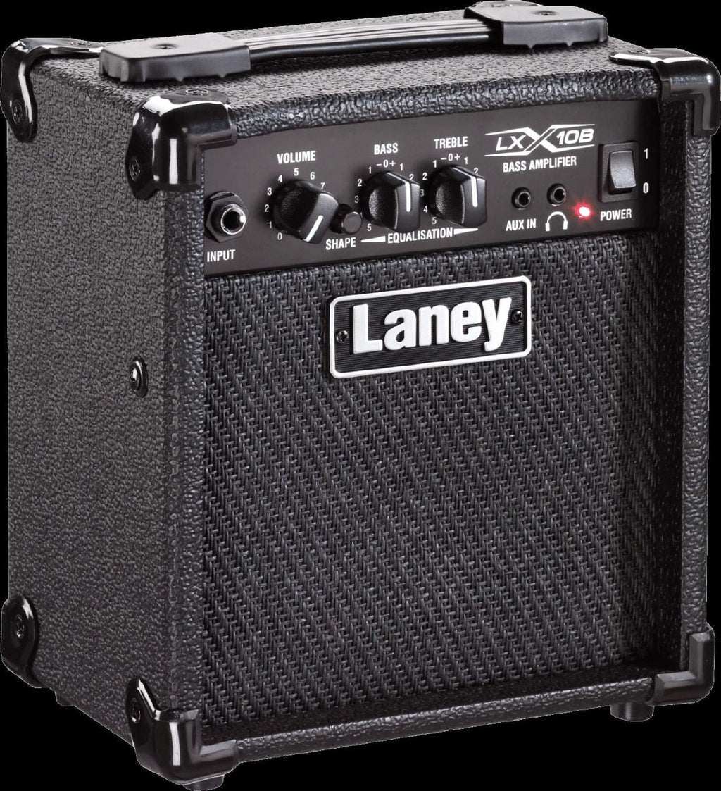 Laney LX10B Bass Combo Amplifier with 5in Speaker in Black (10w)