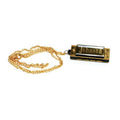 Johnson M1039 Mini Harmonica 4 Hole with Chain