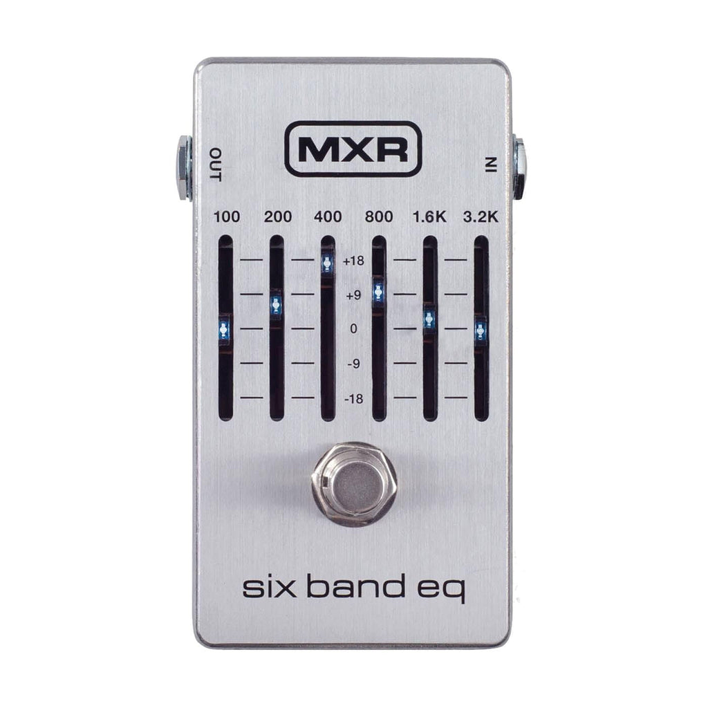 MXR 6 Band Graphic EQ Bass Guitar Effects Pedal