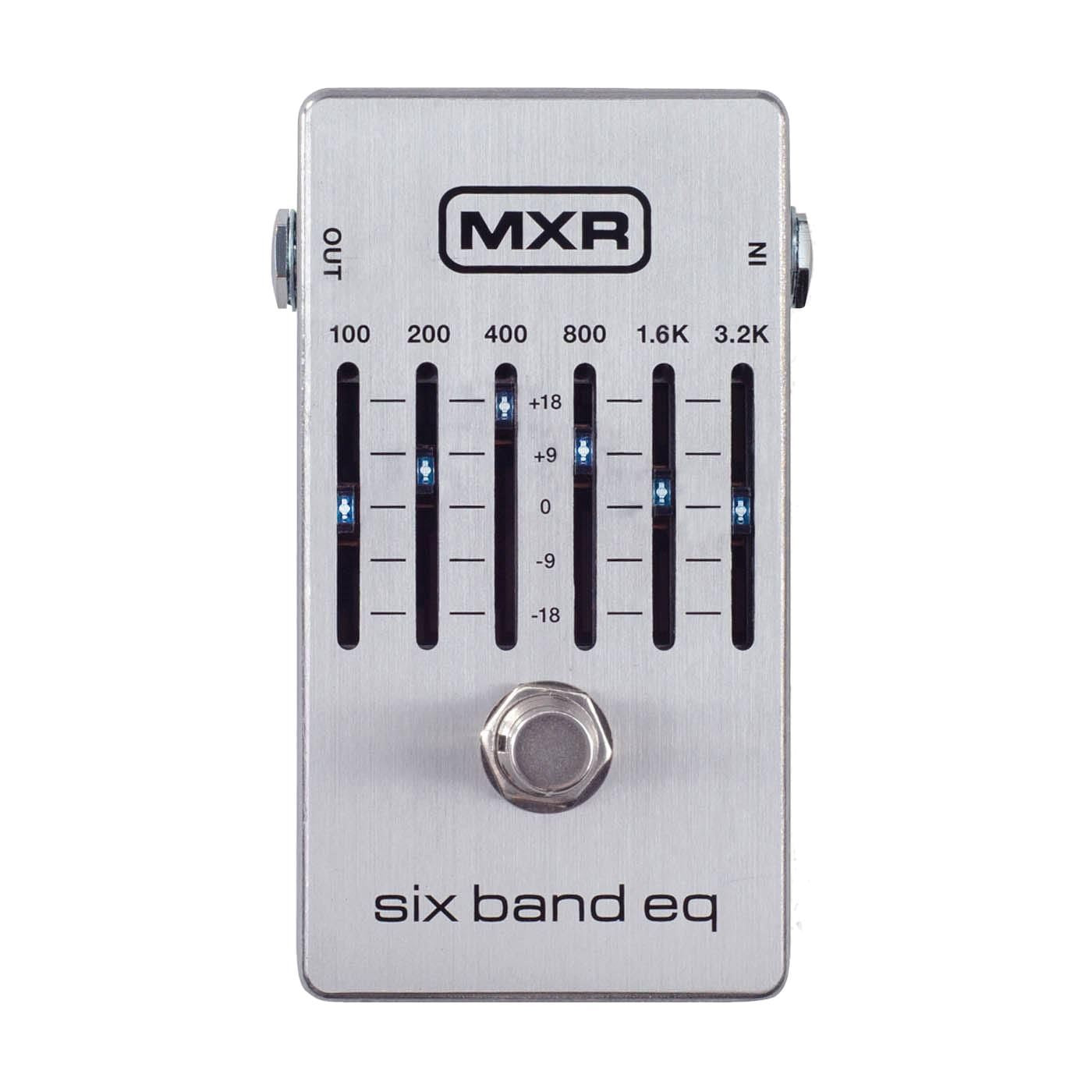 MXR 6 Band Graphic EQ Bass Guitar Effects Pedal