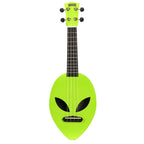 Mahalo Creative Series Soprano Ukulele Alien Shaped - Green