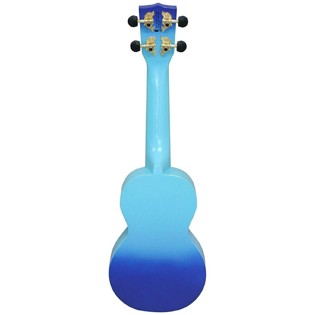 Mahalo Designer Hawaian Palm Tree Ukulele Blue Burst