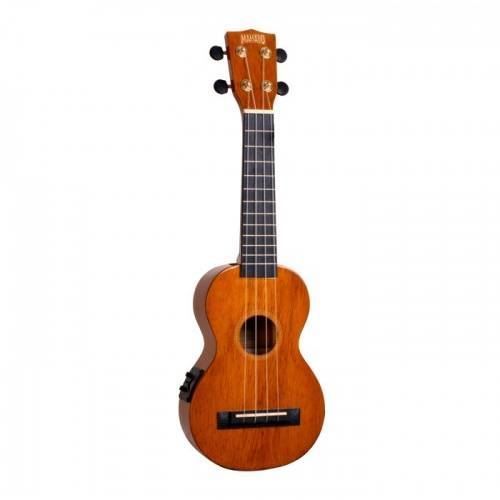Mahalo MH1VTVNA Hano Series Soprano Ukulele in Vintage Natural with Pickup
