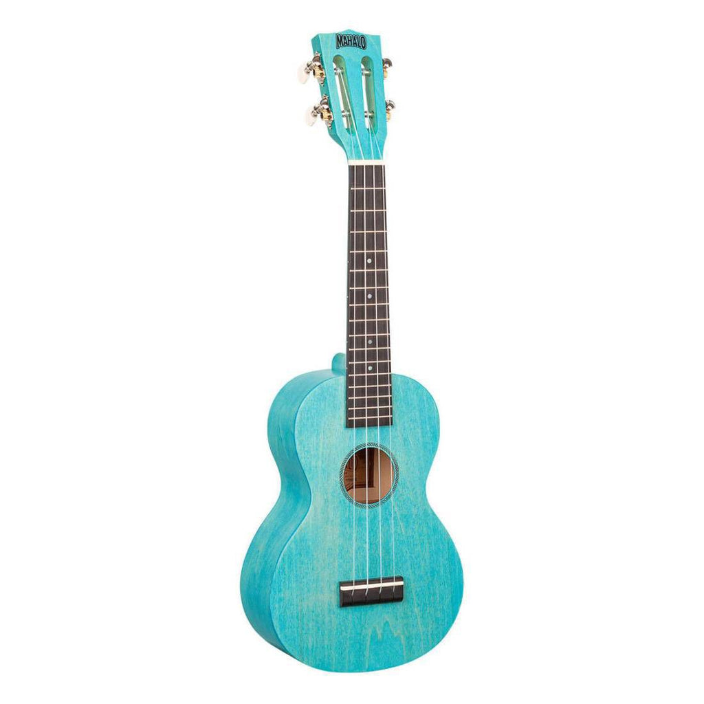 Mahalo ML2AB Island Series Concert Ukulele in Aqua Blue