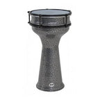 Mano Percussion MP978B Tunable 7.75 Aluminum Darbuka - Black Pewter