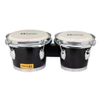 Mano Percussion MPB123MBK Tunable 6 & 7 Bongos in Matte Black