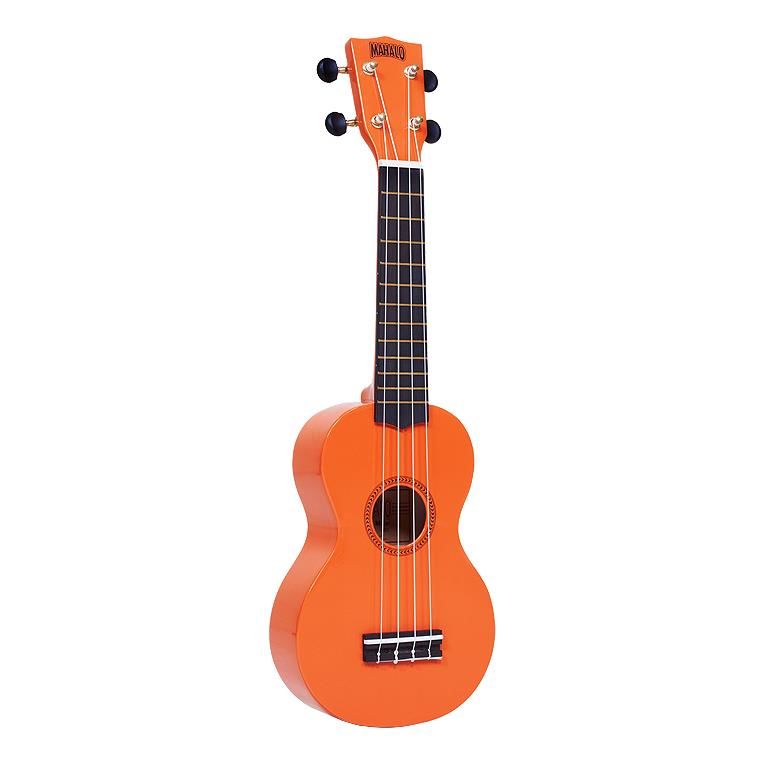 Mahalo M1 Rainbow Series Soprano Ukulele - Orange