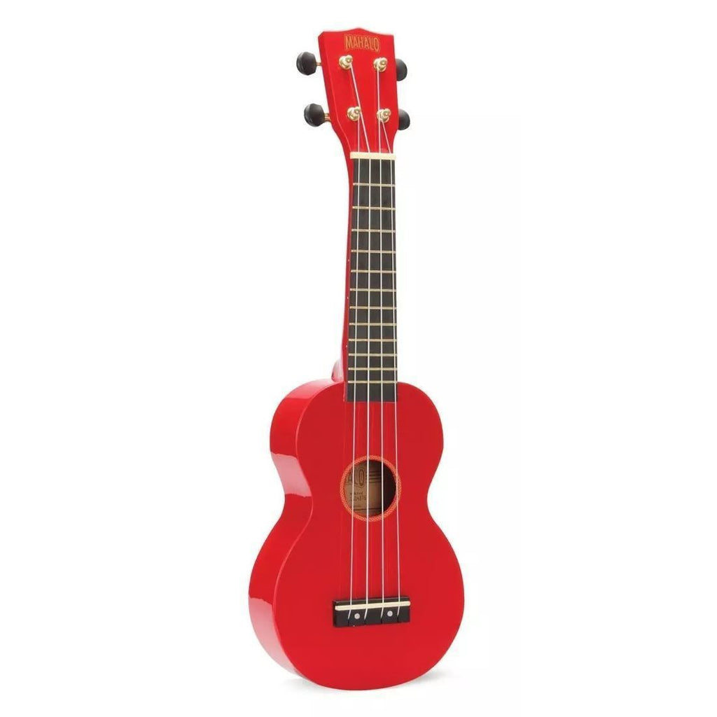 Mahalo MR1RDK Rainbow Series Ukulele Essentials Pack in Red