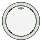 Remo Powerstroke 3 16-inch clear bass drumhead with impact patch, designed for drum heads and percussion instruments.