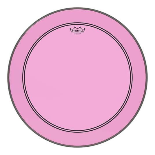 Remo Colortone Powerstroke 3 22in Bass Drum Head in Pink