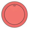 Remo Colortone Powerstroke 3 Red 22inch Bass Drumhead