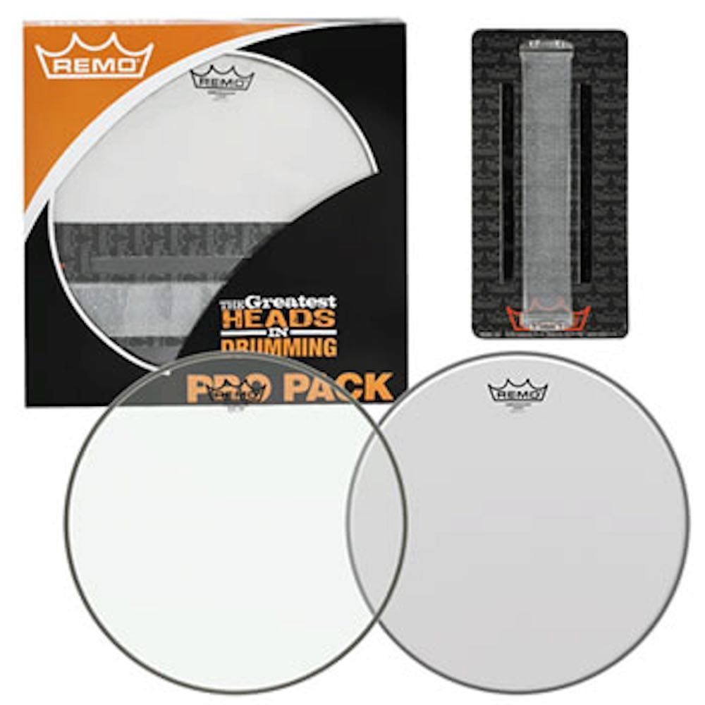 Remo Pro Pack Ambassador Snare Maintenance Pack (14 Batter, Hazy Snare Side & Snare Wires)