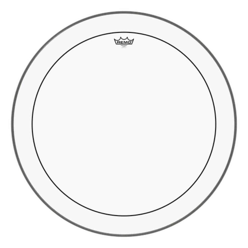 Remo PS-1328-00 Pinstripe Clear 28 Inch Bass Drumhead
