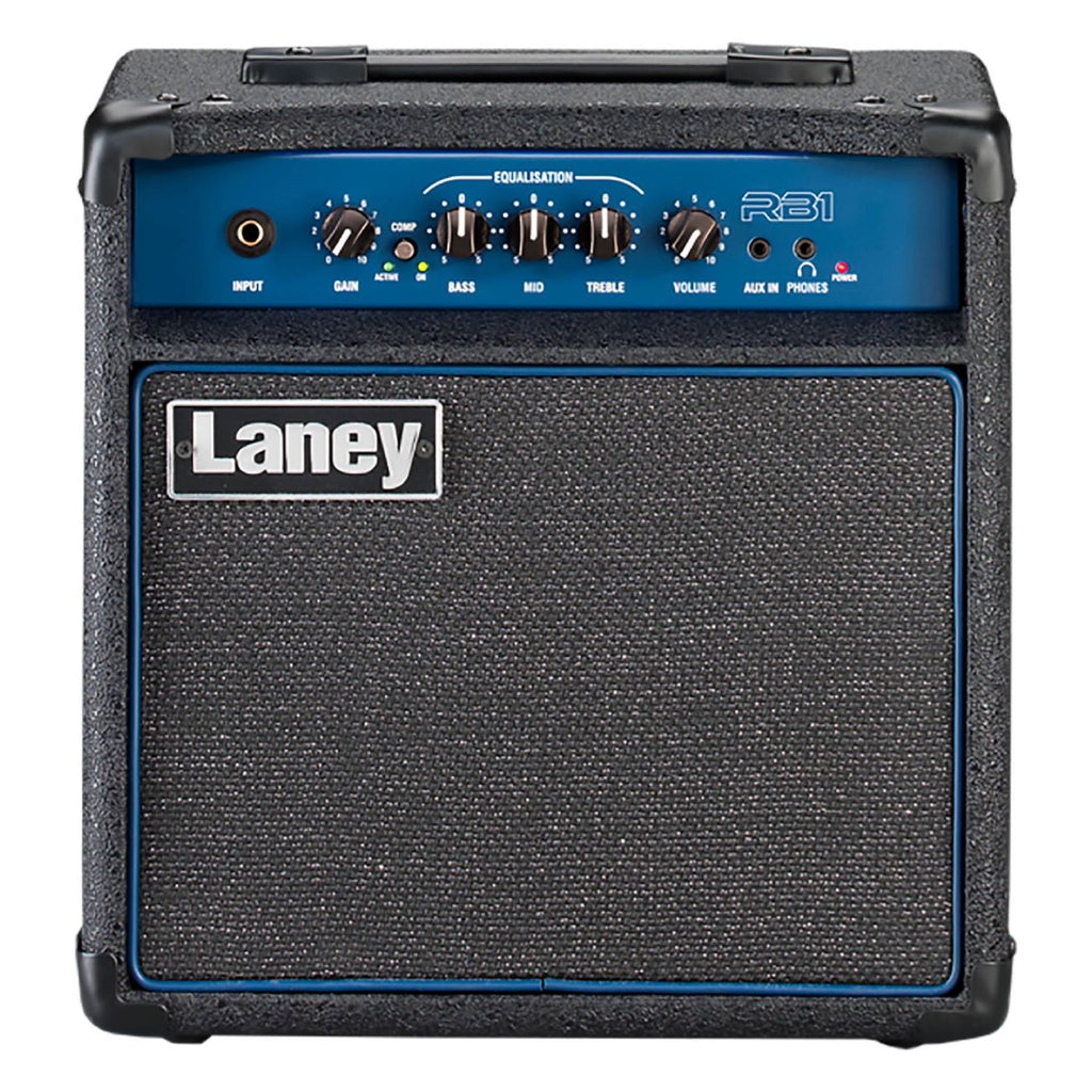 Laney RB1 Richter Bass Combo Amplifier with 8in Speaker in Black (15w)