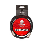 Carson RMD06 Rocklines Midi Cable in Black (6ft)