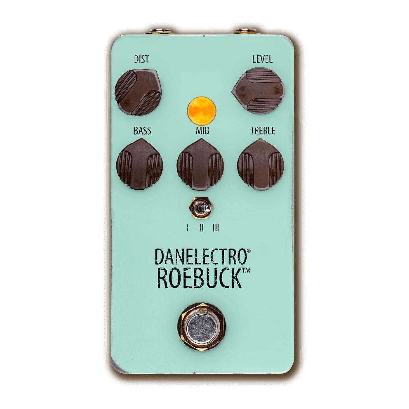 DanElectro RROE1 Vintage Series Roebuck Distortion Guitar Effects Pedal