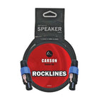 Carson RSN05 Rocklines Speakon to Speakon Speaker Cable - 5 Feet