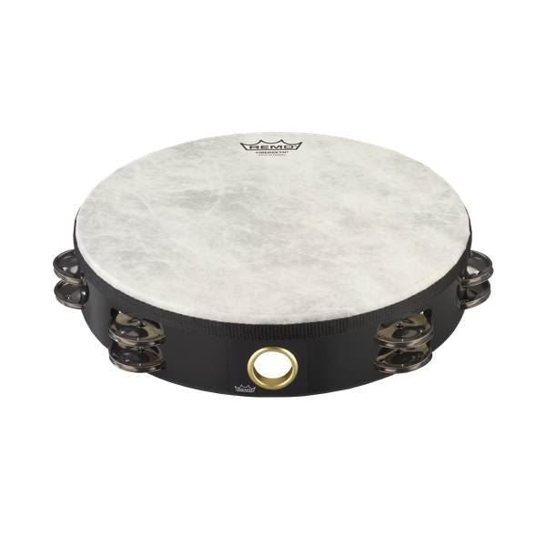 Remo Fiberskyn 10inch Tambourine with Double Row Jingles
