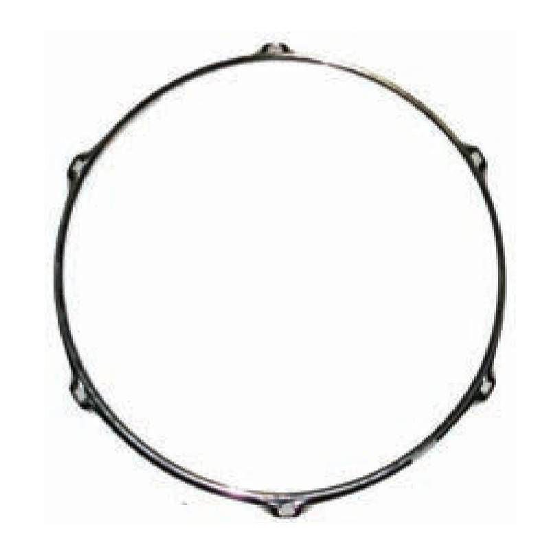 DXP TDH132 13in 6 Lug Heavy Duty 2.3mm Drum Hoop in Chrome