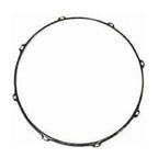 Chrome DXP TDH148S 14-inch 8-lug snare drum side hoop, drum hardware accessory with metallic finish.